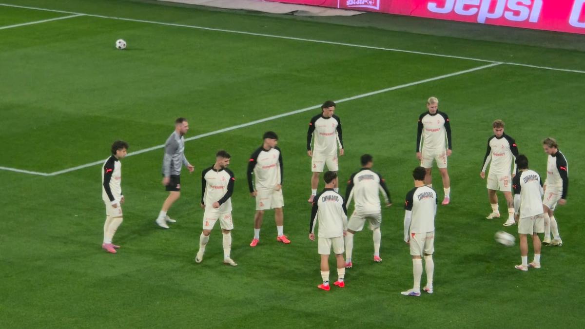 Imagini înainte de Sepsi - Dinamo