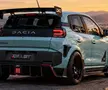Pachetul de tuning gândit pentru noua Dacia Spring // foto: www.carscoops.com