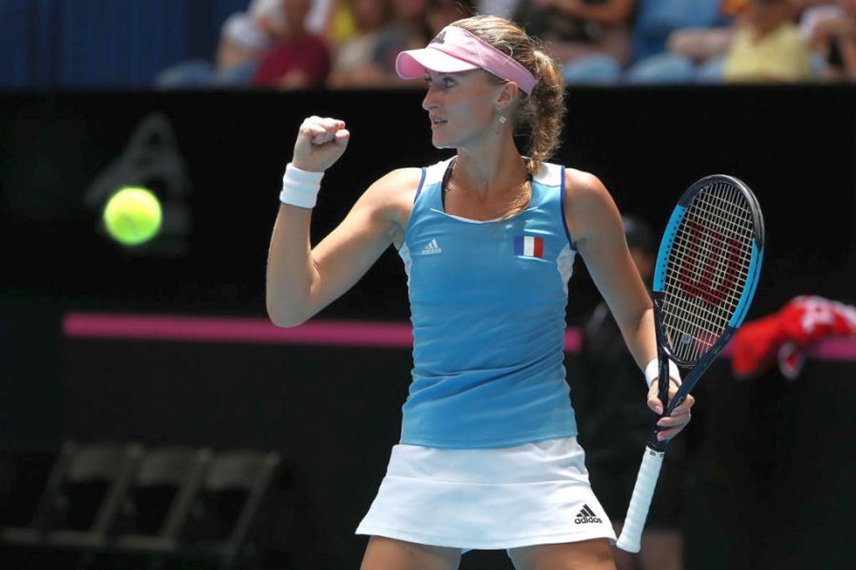 FINALA FED CUP, AUSTRALIA - FRANȚA // FOTO Rezultate incredibile în prima zi » Ashleigh Barty, victorie 6-0, 6-0! Și Mladenovic și-a „demolat” adversara