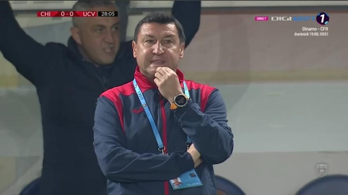 CHINDIA - CRAIOVA 1-1 // GALERIE FOTO Josip Ivancic l-a umplut de sânge pe Mihai Bălașa! Fotbalistul Chindiei văzut direct „ROȘU”