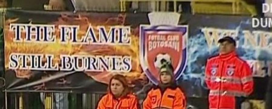 BOTOȘANI - FCSB // EPIC FAIL! Ce banner au afișat moldovenii la meciul cu „roș-albaștrii” » Limba engleza le-a dat mari bătăi de cap :D