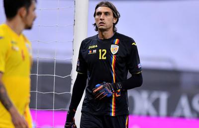 Atacă Top 10 all-time! Tătărușanu îl poate egala pe Chivu chiar în meciul cu Irlanda de Nord