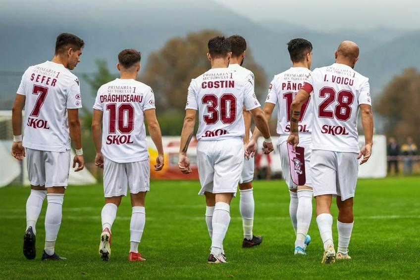 Rapid stă pe un butoi cu pulbere după ultimele rezultate dezamăgitoare din campionat. Sursă foto: Facebook Rapid