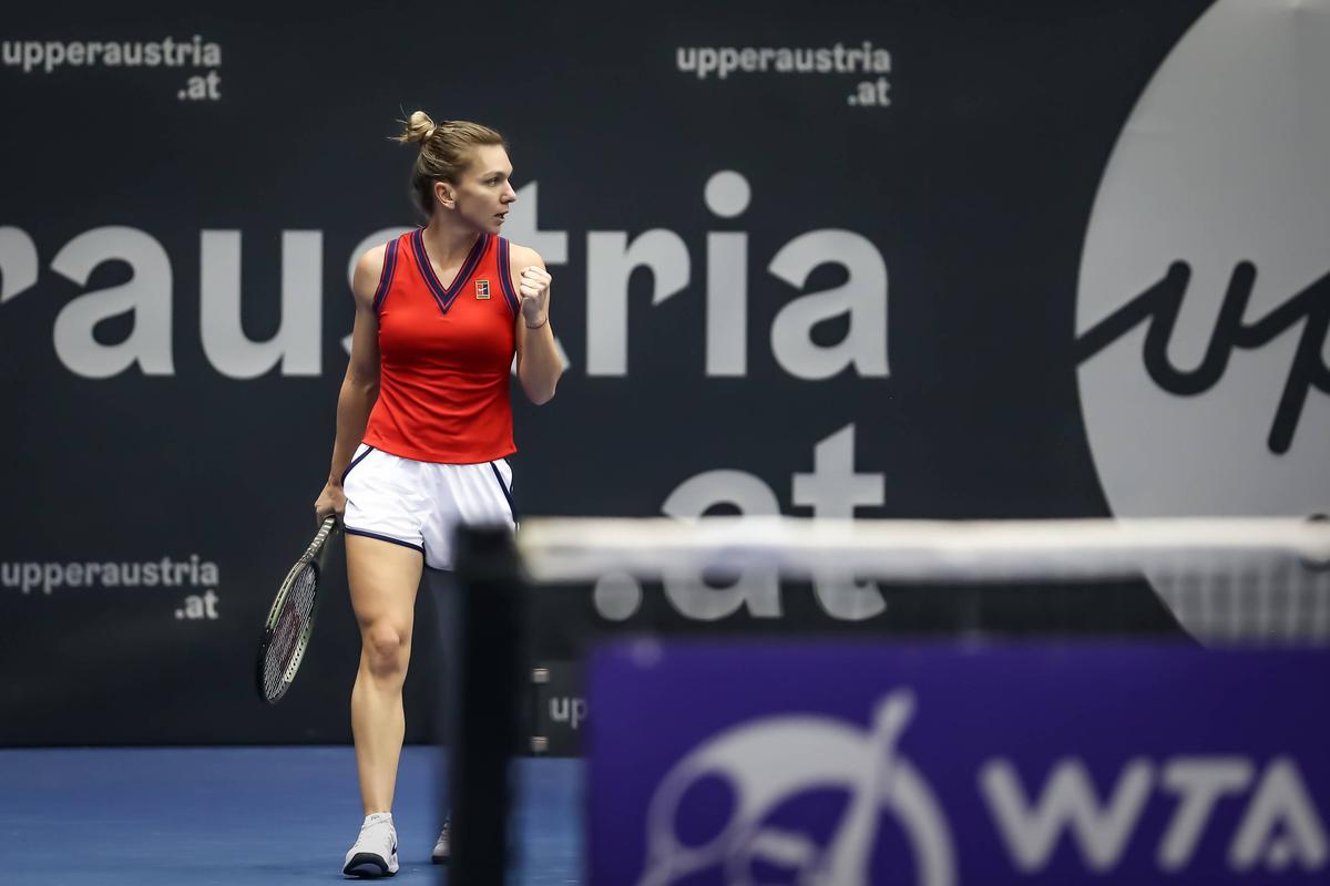 Simona Halep - Aliaksandra Sasnovich, optimi WTA Linz // FOTO: Imago