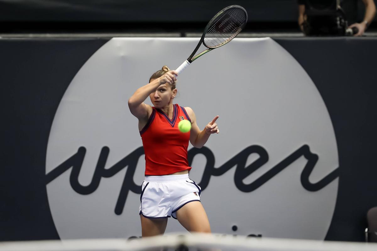 Simona Halep, prima reacție după victoria de la Linz » Cum a încurcat-o Aliaksandra Sasnovich + mesaj în română pentru fani