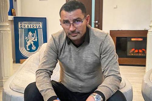 Eugen Trică // foto: Facebook @ Fotbal Club Universitatea 1948
