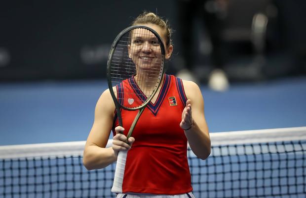 Simona Halep, prima reacție după victoria de la Linz » Cum a încurcat-o Aliaksandra Sasnovich + mesaj în română pentru fani