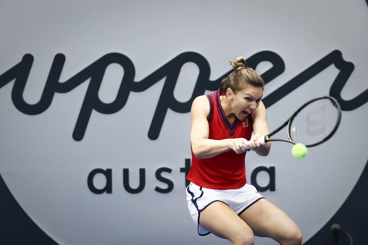 Simona Halep, prima reacție după victoria de la Linz » Cum a încurcat-o Aliaksandra Sasnovich + mesaj în română pentru fani