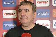 Hagi a vorbit despre event, apoi a plecat val-vârtej de la interviu: „Ați uitat câți tineri am băgat. Nu mai mutați bobul în altă parte”