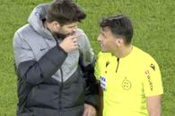Gerard Pique l-a înjurat pe arbitrul meciului Osasuna - Barcelona: „Ne-ai nenorocit! Mă c** pe curva de mă-ta”