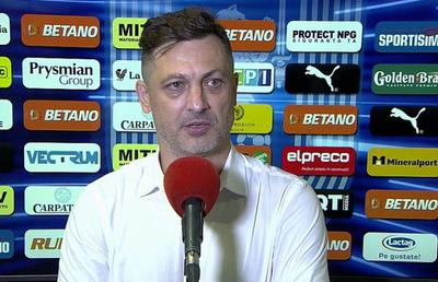 După rezultatul rușinos cu Ocna Mureș, Mirel Rădoi a făcut iureș: „Masa de masaj lângă cei care fac treaba mare în vestiar. Nu există așa ceva!”