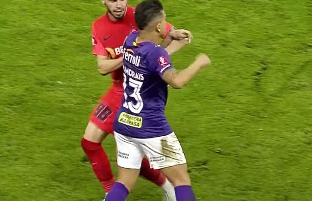 Junior Morais, pedepsit aspru la Comisii, după ce l-a pălmuit pe Cordea în FCSB - Rapid