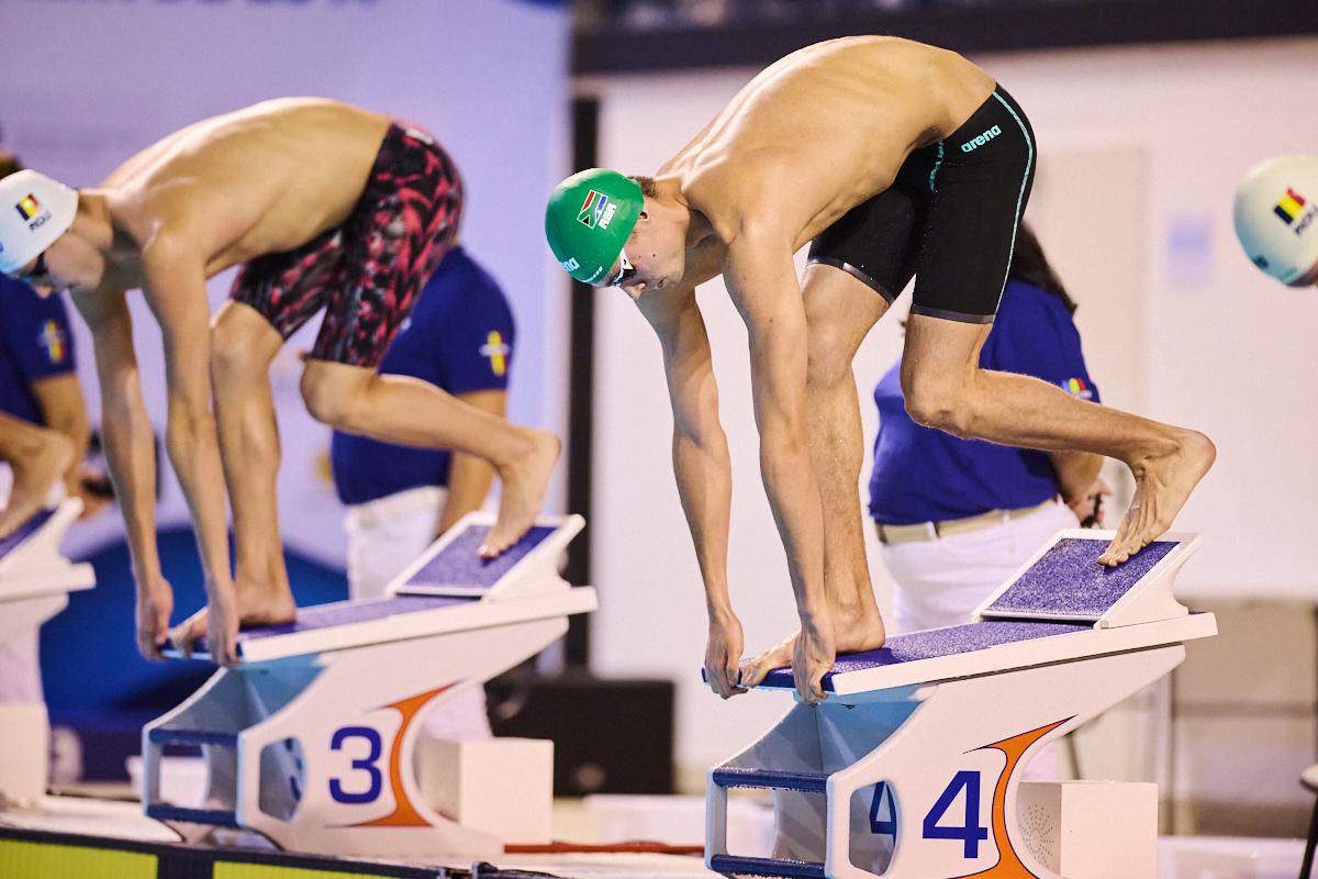 David Popovici, primul loc în finala de la 100 m liber la Campionatele Naționale în bazin scurt. E din nou campion național!