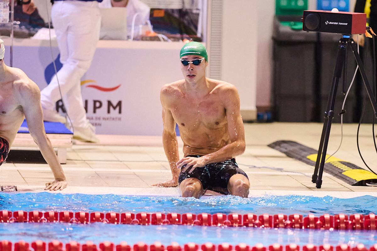 David Popovici, primul loc în finala de la 100 m liber la Campionatele Naționale în bazin scurt. E din nou campion național!