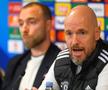 Ten Hag a „tunat” după meci » Ce scuze a găsit pentru înfrângerea cu FC Copenhaga: „Ăsta nu mai e fotbal!”