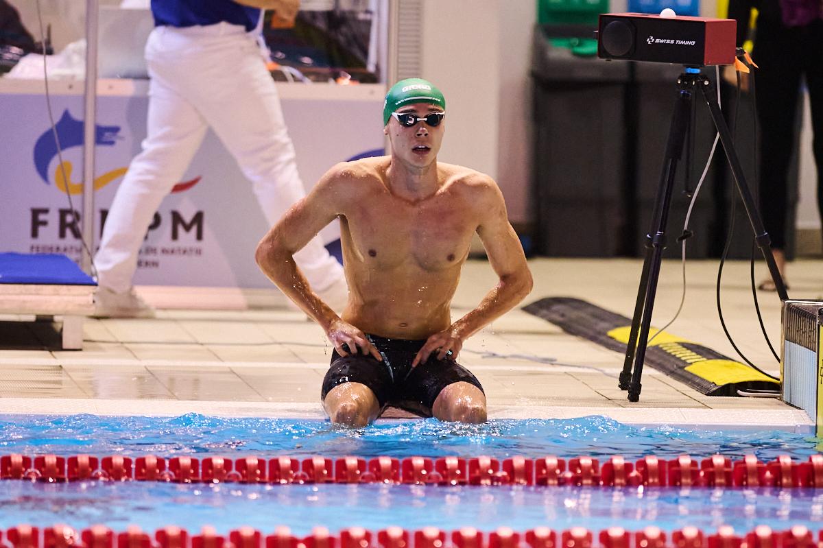 David Popovici, primul loc în finala de la 100 m liber la Campionatele Naționale în bazin scurt. E din nou campion național!