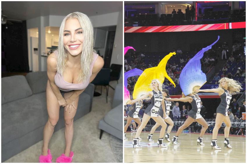Jen Rufo, fosta majoretă a echipei Brooklyn Nets. Foto: Getty Images