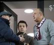 Dan Șucu, Viorel Moldovan și Victor Angelescu la Rapid - UTA Arad / Foto: Ionuț Iordache GSP