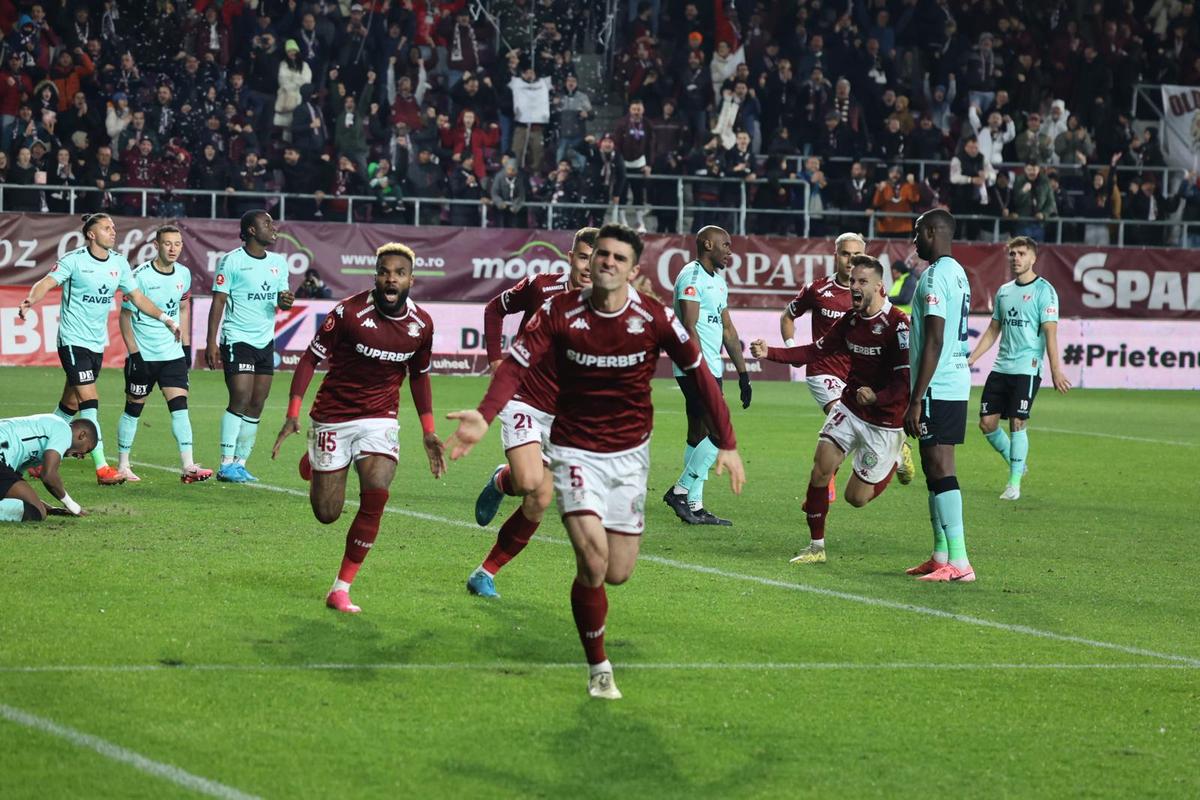 Rapid - UTA, meci din etapa a 16-a din Superligă // FOTO: Ionuț Iordache (GSP)