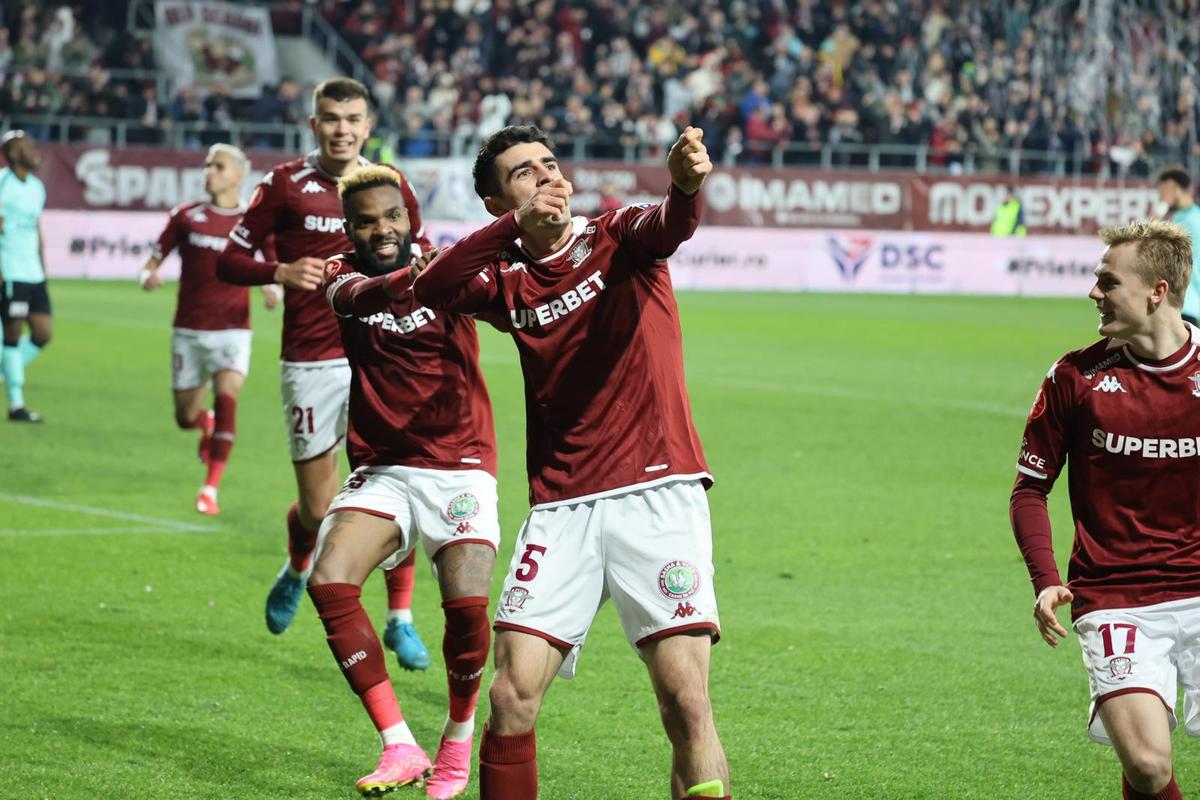 Bonusul primit de jucătorii Rapidului după 2-0 cu UTA: „S-au bucurat mai mult decât la bani”