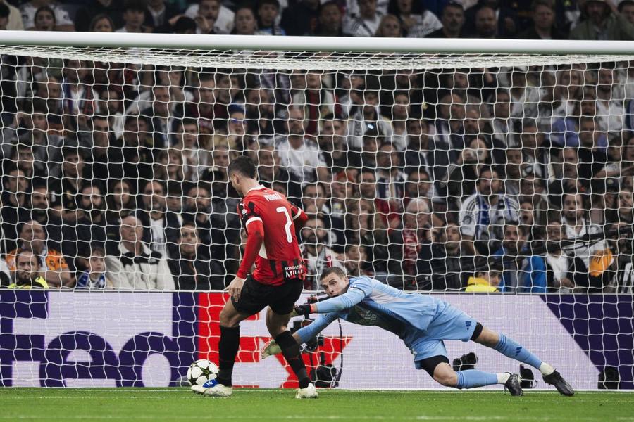 Alvaro Morata marchează pentru 2-1 la Madrid, în succesul de marți (3-1) contra celor de la Real în Champions League / Foto: Imago Un scandal italo-spaniol. Antrenorul se revoltă după ce atacantul lui, accidentat, a fost chemat la națională!
