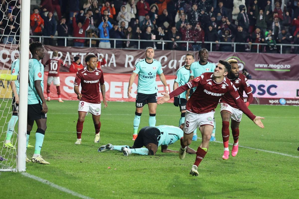Rapid - UTA, meci din etapa a 16-a din Superligă // FOTO: Ionuț Iordache (GSP)