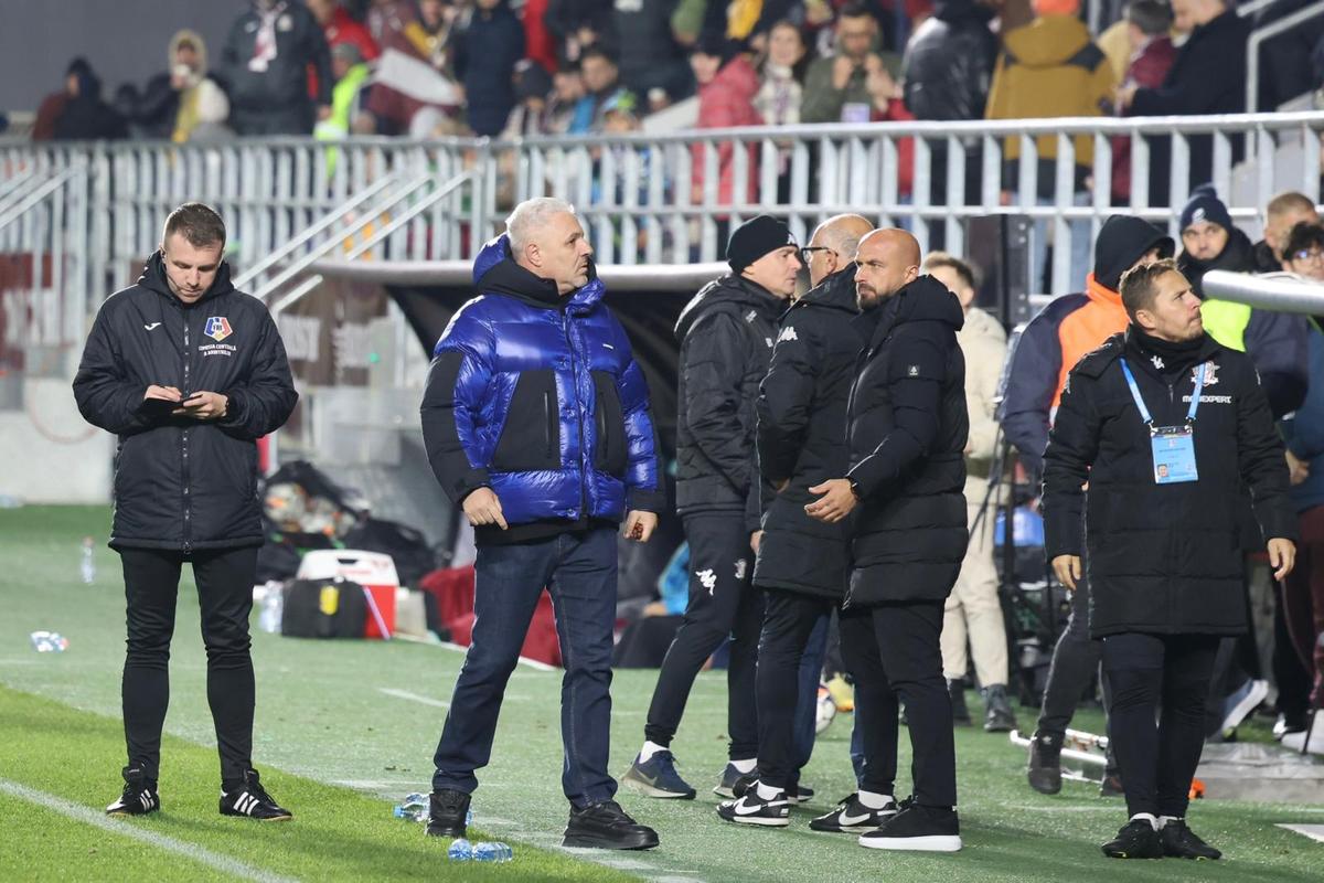 A marcat pentru Rapid, dar a primit două palme de la Șumudică: „M-a durut!”