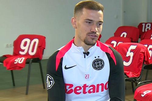 Darius Olaru înainte de Hermannstadt - FCSB