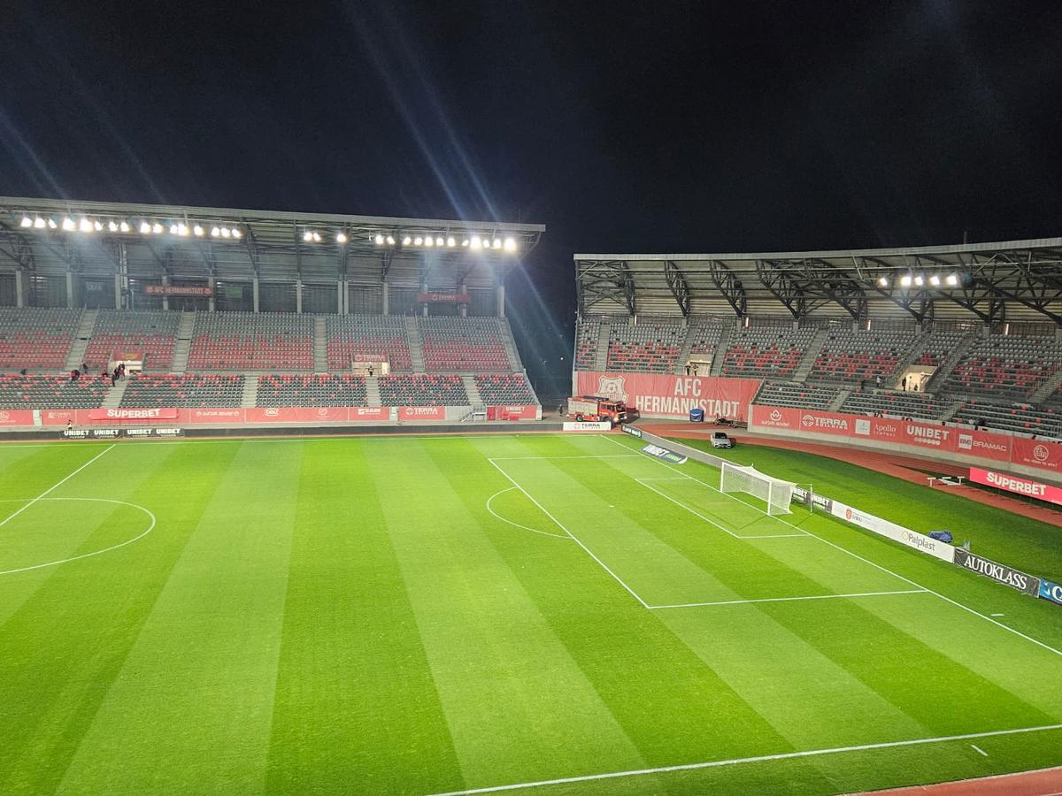 Hermannstadt - FCSB, imagini înaintea partidei de la Sibiu