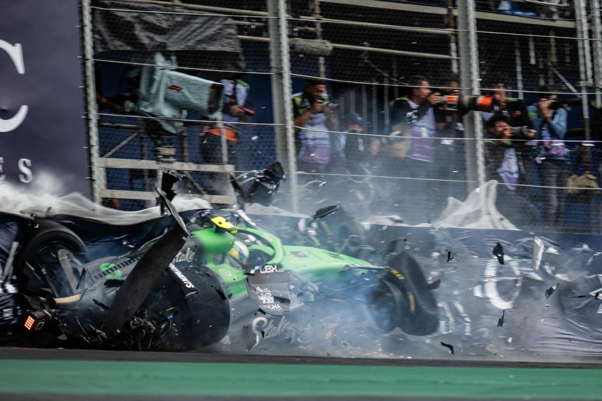 Accidentul lui Gabriel Bortoleto