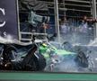 Accident înfiorător în F1! La 339 de km/h, mașina a fost făcută zob!