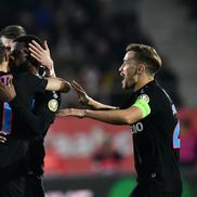 Juri Cisotti, Thiam și Darius Olaru în Hermannstadt - FCSB // foto: Cristi Preda (GSP.ro)