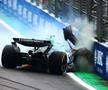 Accident înfiorător în F1! La 339 de km/h, mașina a fost făcută zob!