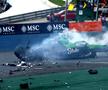 Accident înfiorător în F1! La 339 de km/h, mașina a fost făcută zob!