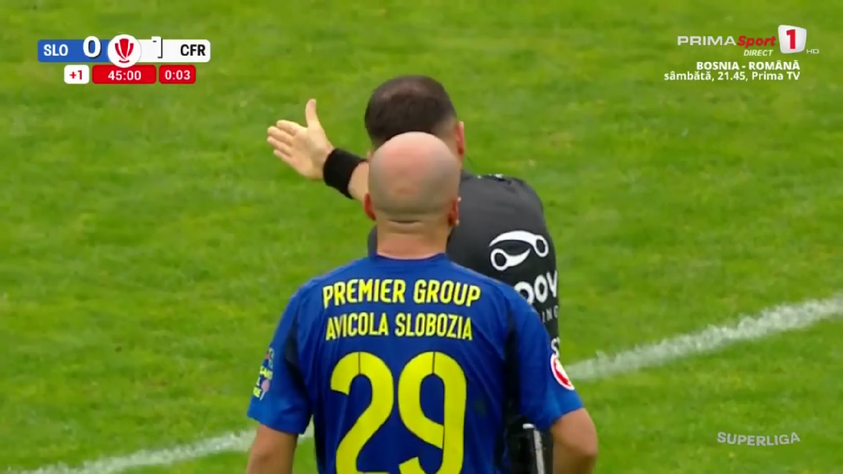 Golul marcat de Andrei Cordea în Unirea Slobozia - CFR Cluj