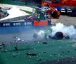 Accident înfiorător în F1! La 339 de km/h, mașina a fost făcută zob!