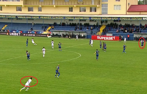 VAR nu a funcționat la golul decisiv din Slobozia - CFR Cluj » Frustrare la final: „Măcar să ne fi anunțat, știam o treabă!”