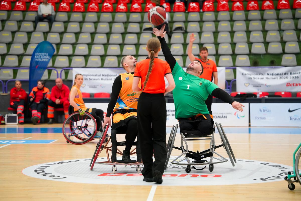 Etapa 1 a Campionatului Național de Baschet în Fotoliu Rulant
