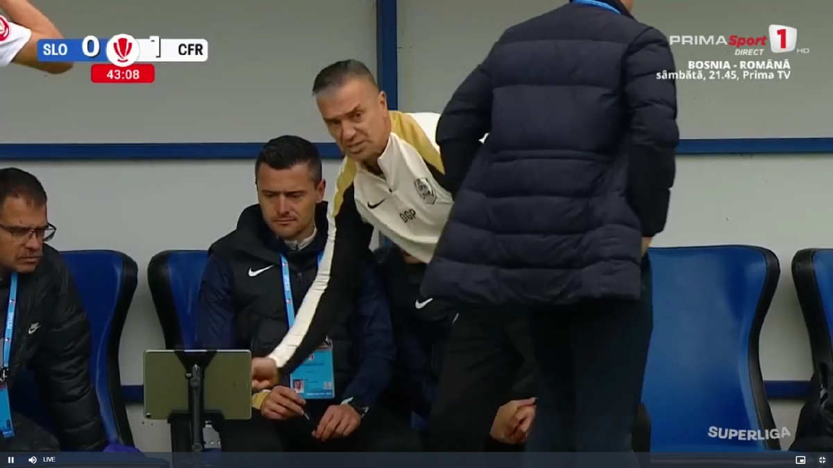 Golul marcat de Andrei Cordea în Unirea Slobozia - CFR Cluj