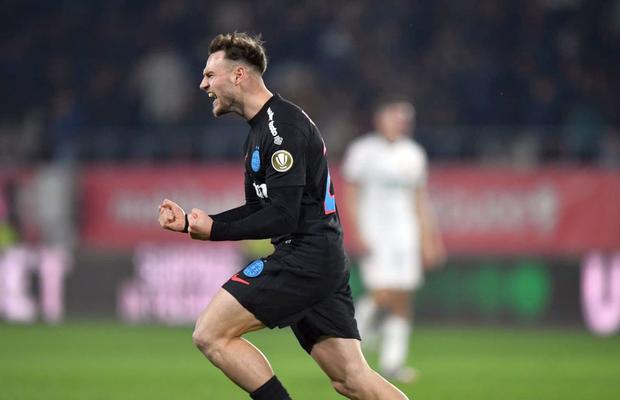 Dennis Politic a înscris primul gol în campionat pentru FCSB: „Nu mă încearcă nimic atunci când mă uit la Dinamo”