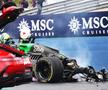 Accident înfiorător în F1! La 339 de km/h, mașina a fost făcută zob!