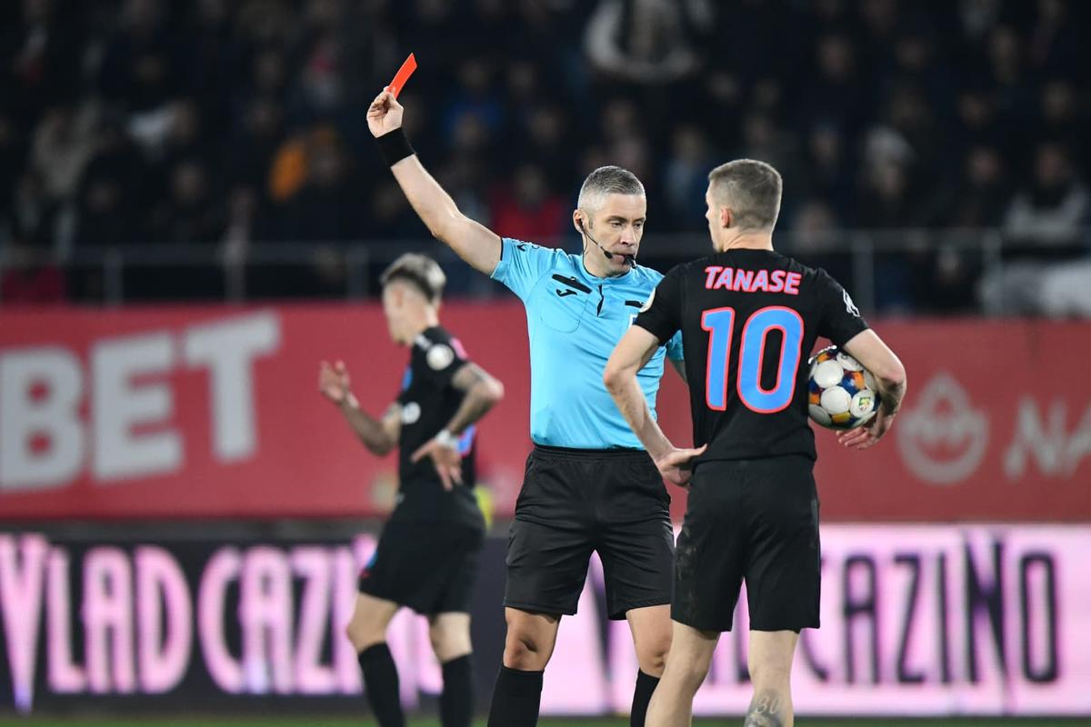 Bîrligea, roșu primit în Hermannstadt - FCSB