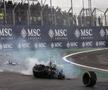 Accident înfiorător în F1! La 339 de km/h, mașina a fost făcută zob!