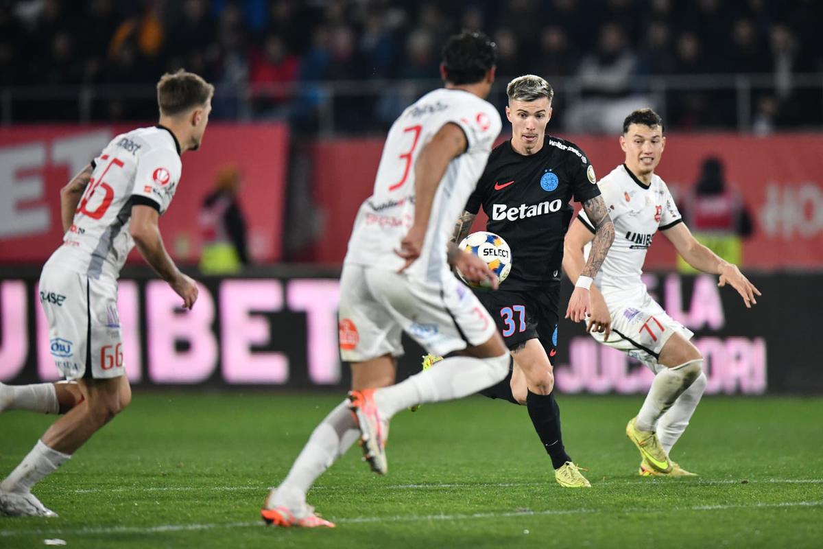Bîrligea, roșu primit în Hermannstadt - FCSB