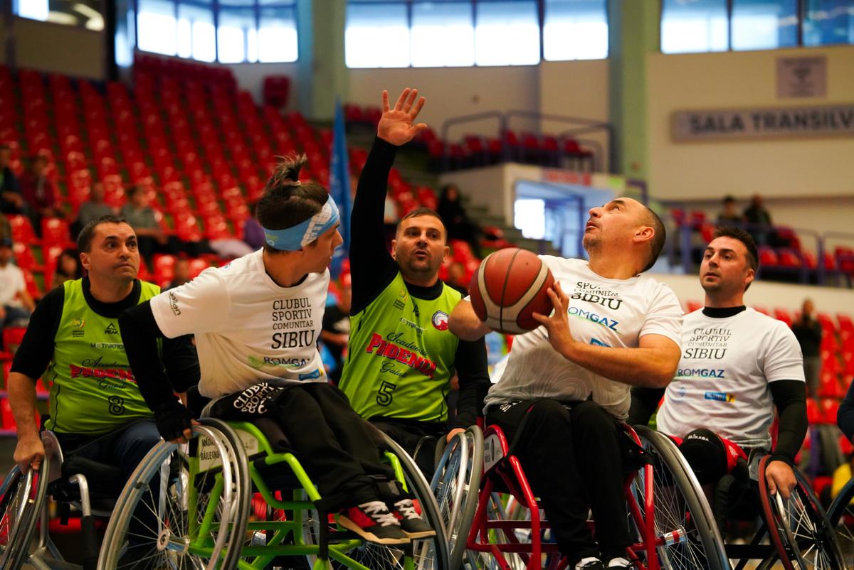 Etapa 1 a Campionatului Național de Baschet în Fotoliu Rulant