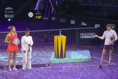 Rybakina a păstrat distanță față de Portia Archer, CEO-ul WTA