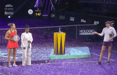 A câștigat Turneul Campioanelor, apoi a refuzat poza cu șefa WTA! Ce este la mijloc
