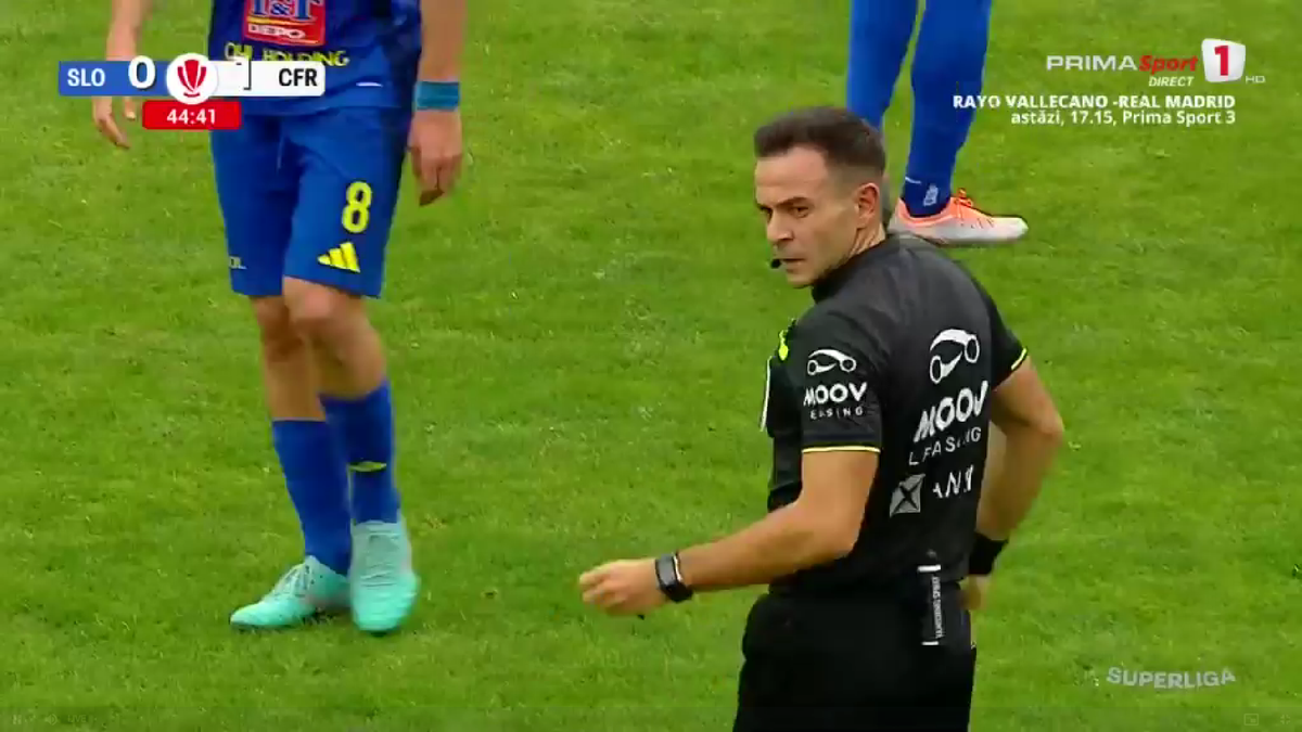 Golul marcat de Andrei Cordea în Unirea Slobozia - CFR Cluj