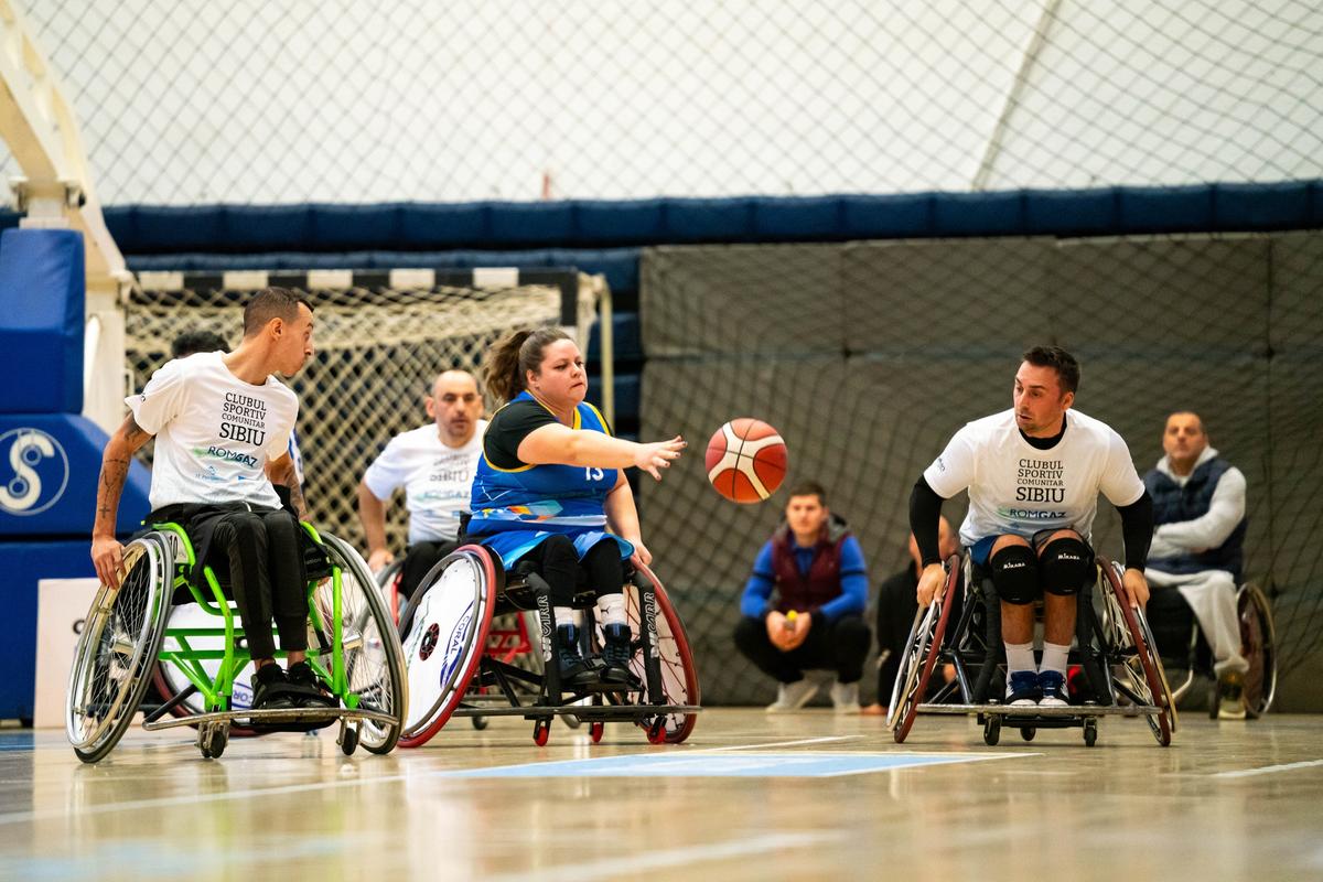 Etapa 1 a Campionatului Național de Baschet în Fotoliu Rulant
