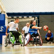 Etapa 1 a Campionatului Național de Baschet în Fotoliu Rulant/Foto: Comitetul Național Paralimpic